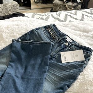Athleta Sculptex flare denim